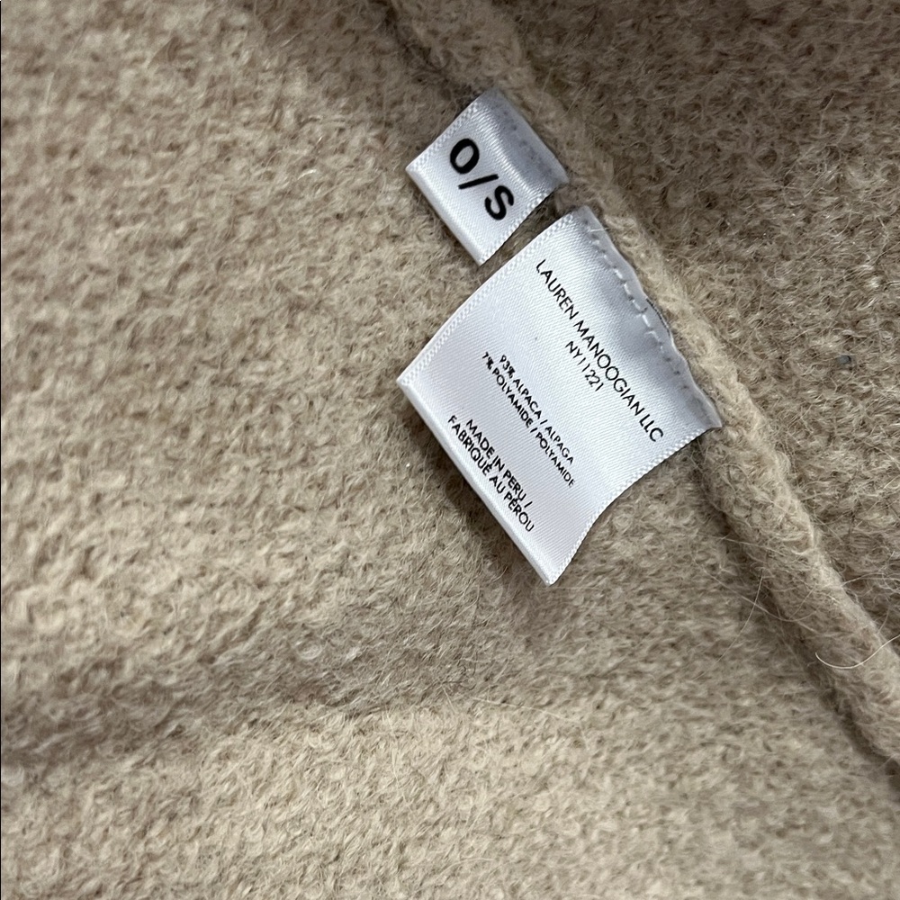 Lauren Manoogian Women's Tan Coat - Picture 6 of 14